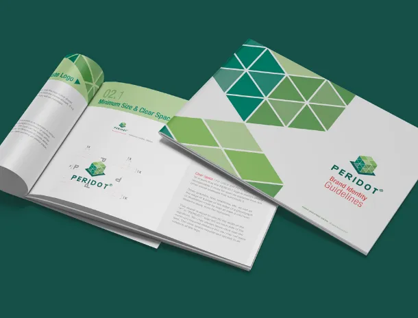 Peridot property development brochure, designed by O2O Creative